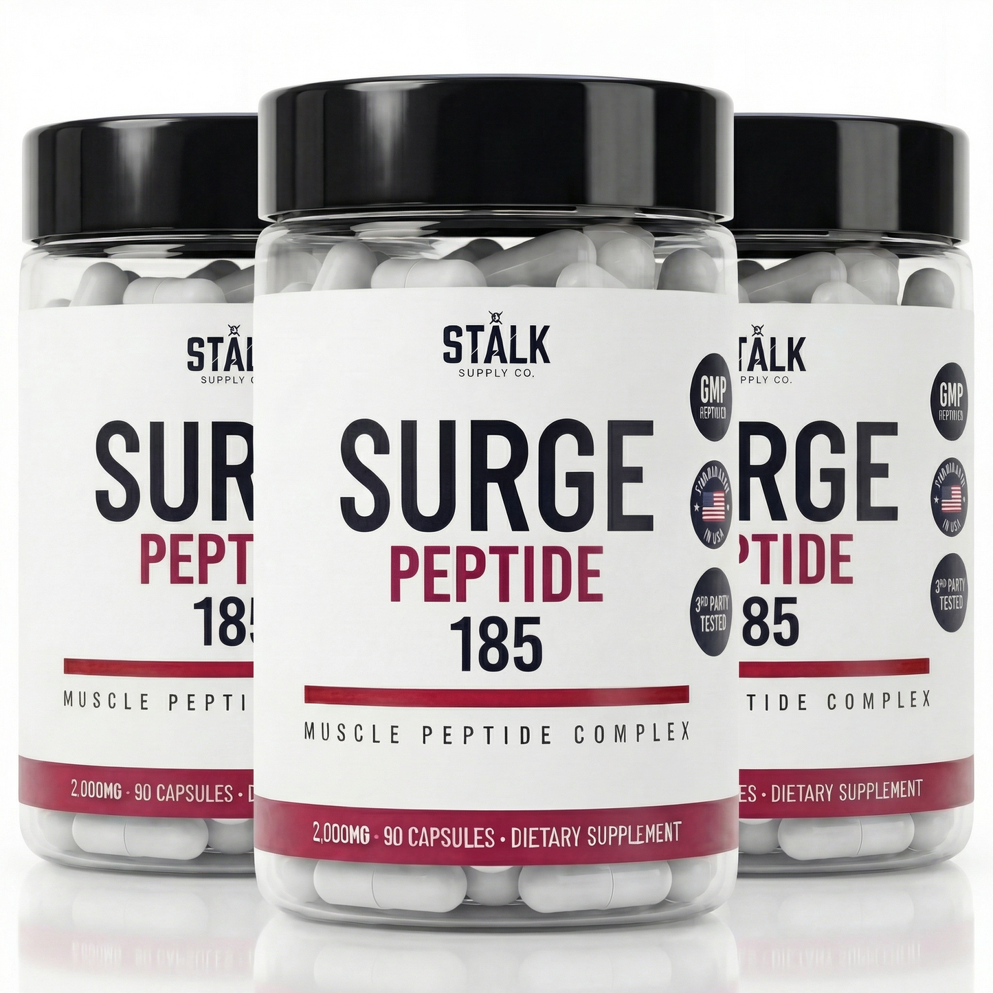 STร
LK SURGE 185โข Anabolic Muscle Complex | Build Lean Muscle 3X Faster