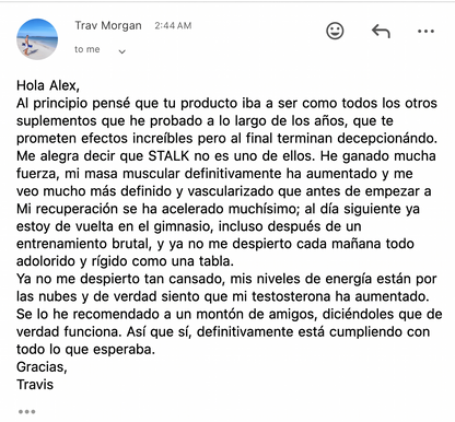 STÅLK SURGE 185™ Complejo Anabólico Muscular | Desarrolla Músculo Magro 3 Veces Más Rápido