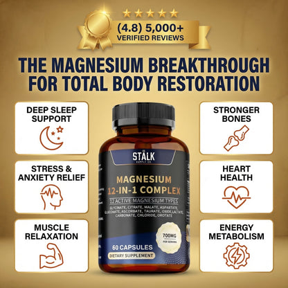 Magnesium Complex 700 | 12-in-1 Deep Recovery Formula