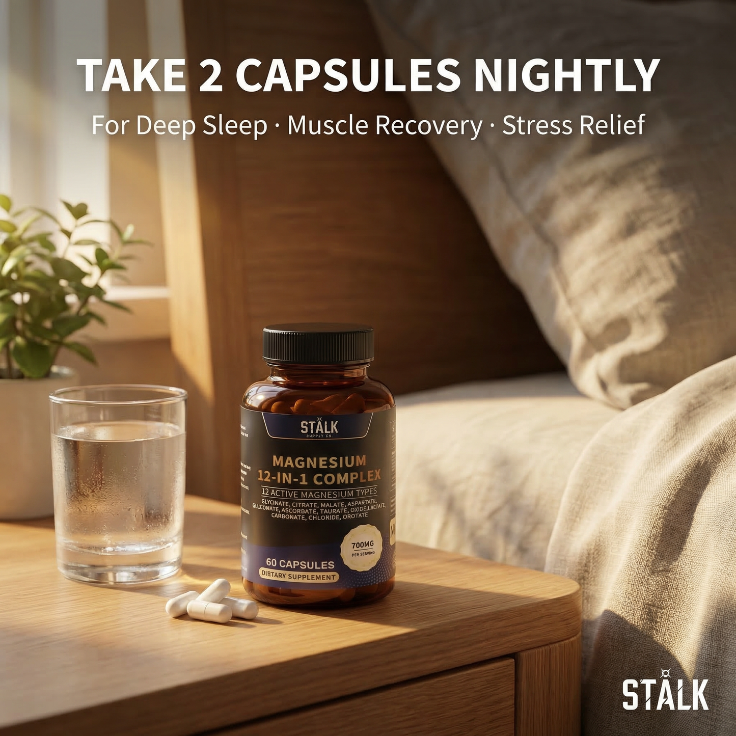 Magnesium Complex 700 | 12-in-1 Deep Recovery Formula
