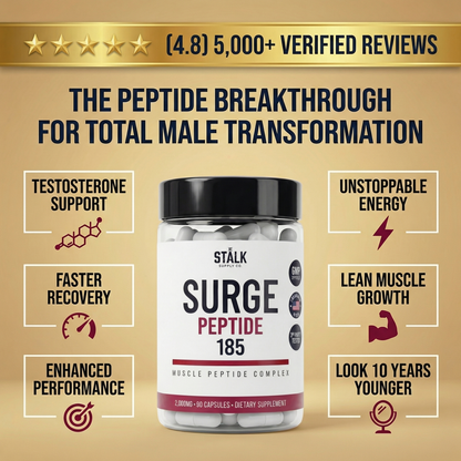 STÅLK SURGE 185™  Anabolic Muscle Complex | Build Lean Muscle 3X Faster