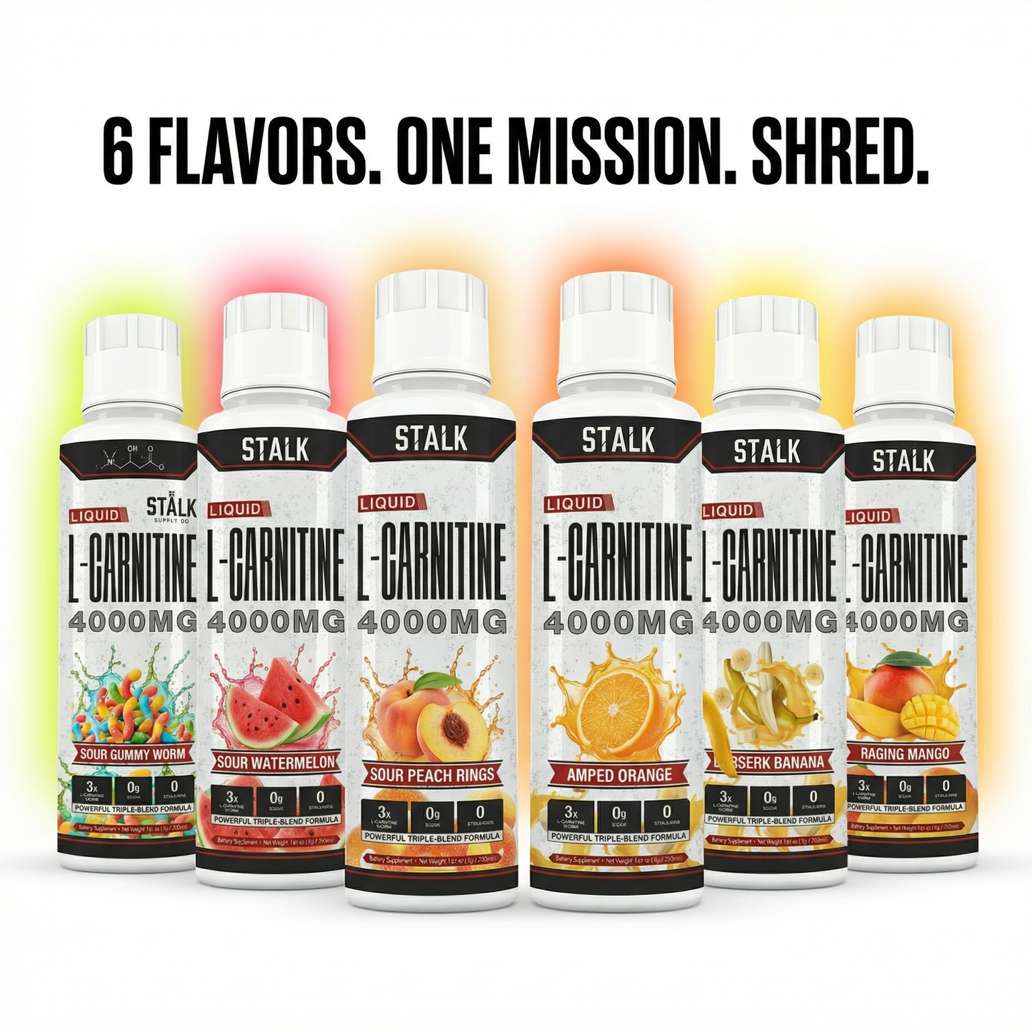 STÅLK SHRED 4000™ Liquid Carnitine Complex | Burn Fat 3X Faster