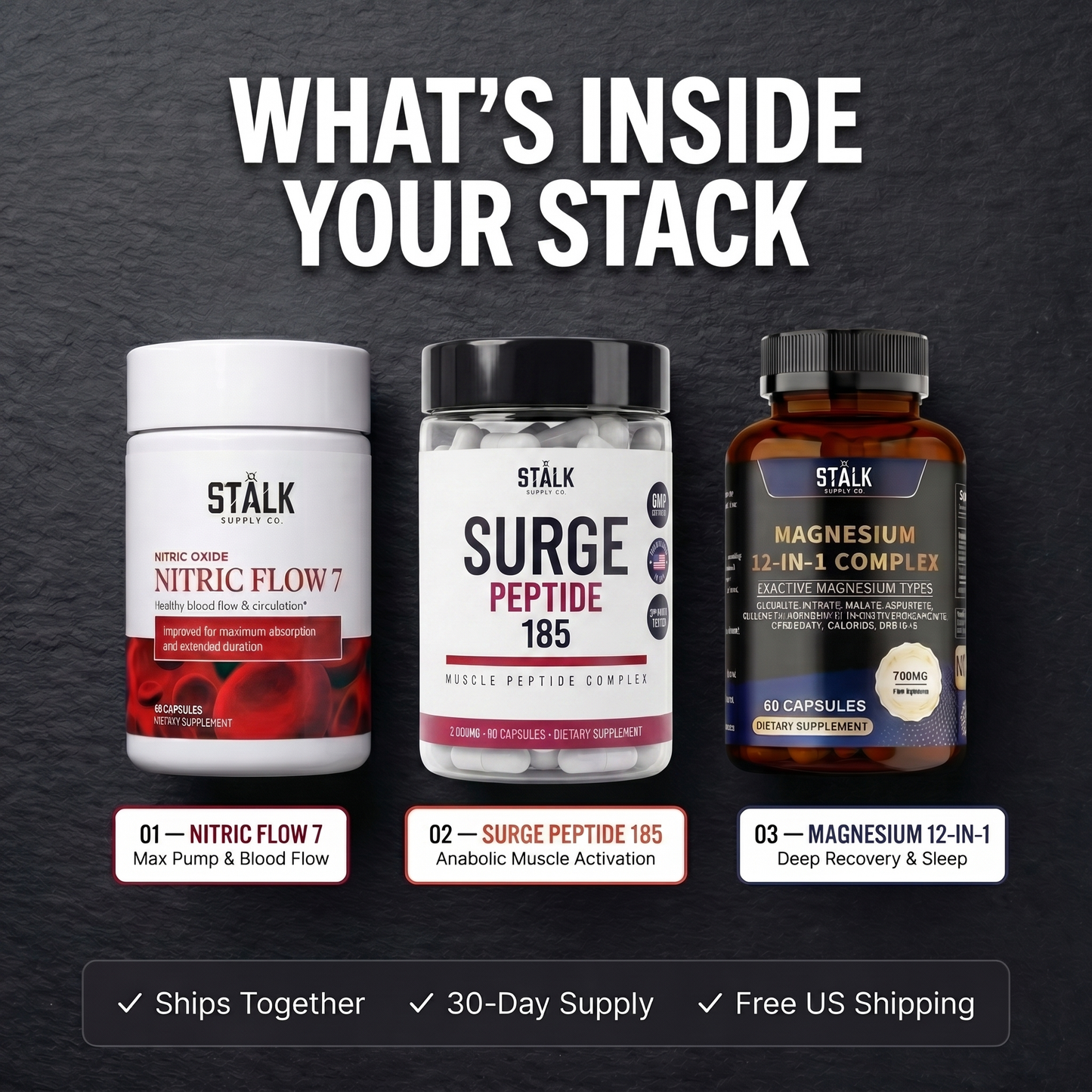STÅLK ™ Anabolic Performance Stack