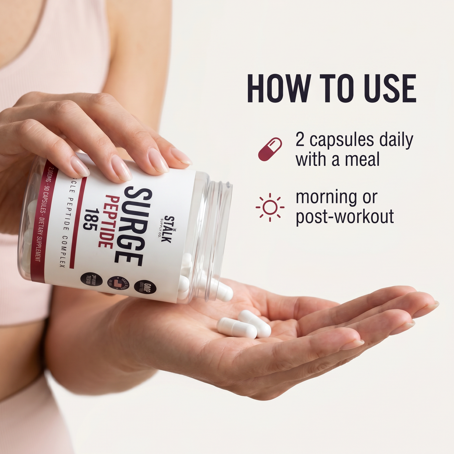 STÅLK SURGE 185™ Female Muscle Complex | Build Lean Tone 3X Faster
