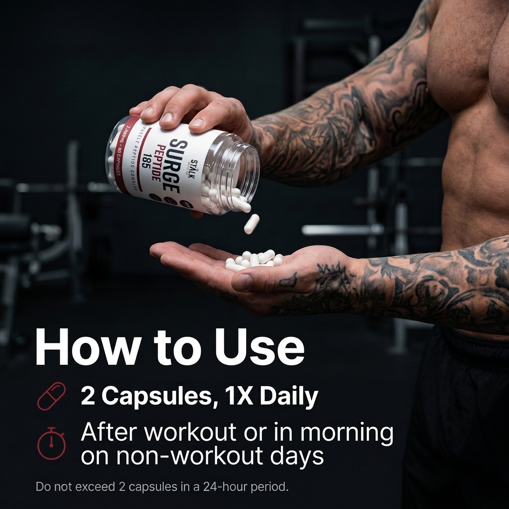 STÅLK SURGE 185™  Anabolic Muscle Complex | Build Lean Muscle 3X Faster